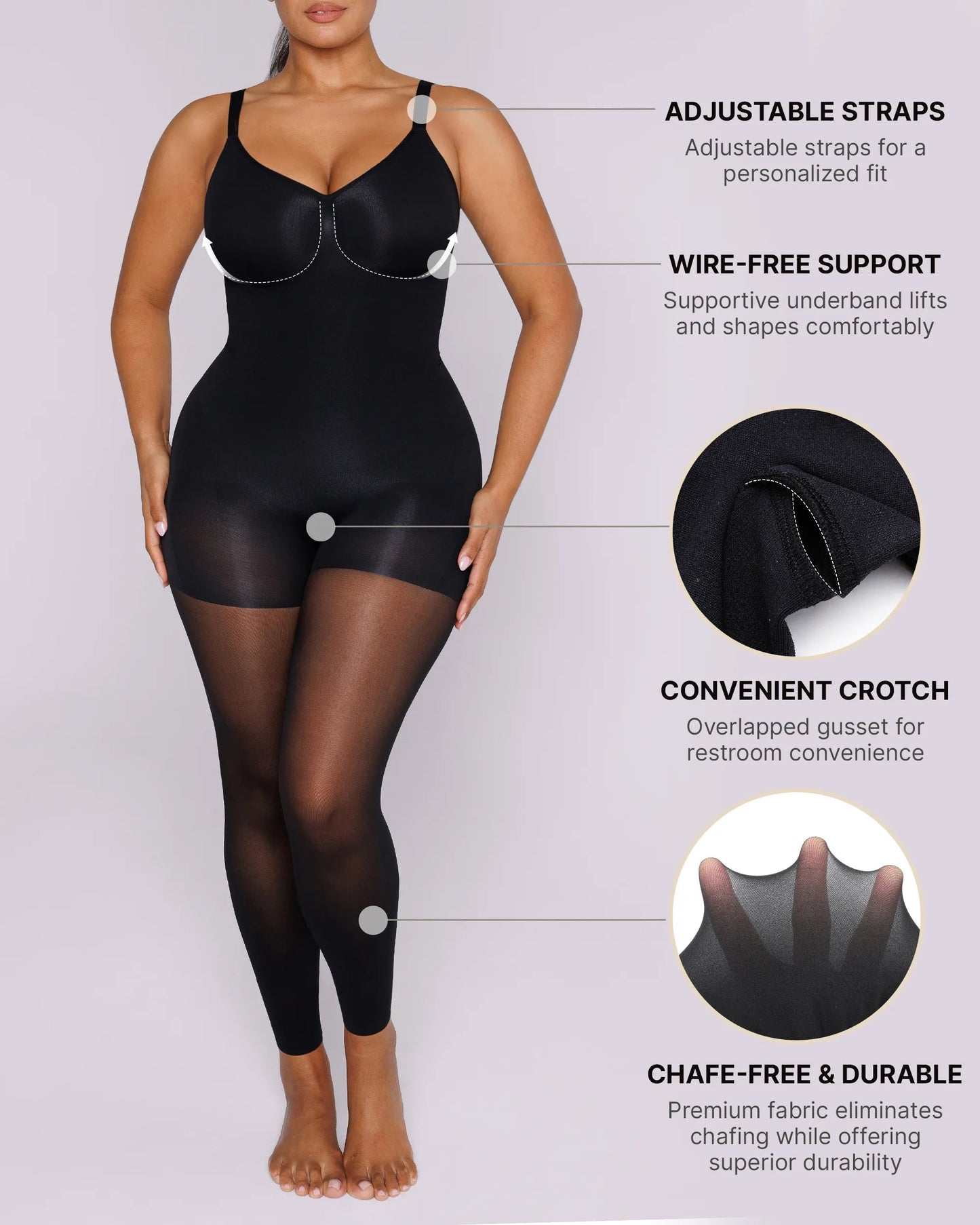 MistWeave™ Skin Flow™ Full Coverage Bodysuit