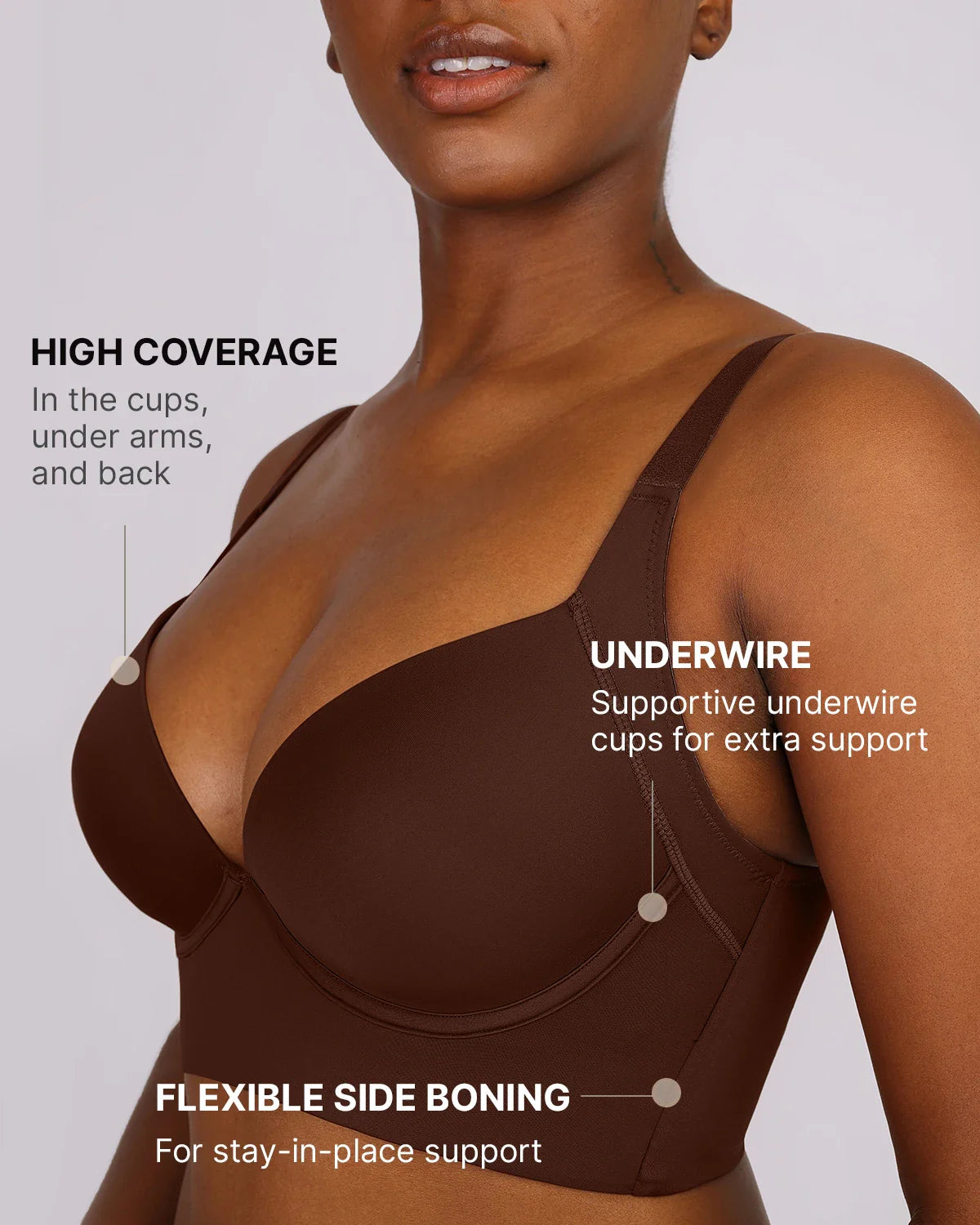 Bare Essentials™ AirSlim® Underwire Push-Up Bra